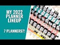 MY 2022 PLANNER LINEUP!