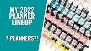 MY 2022 PLANNER LINEUP!