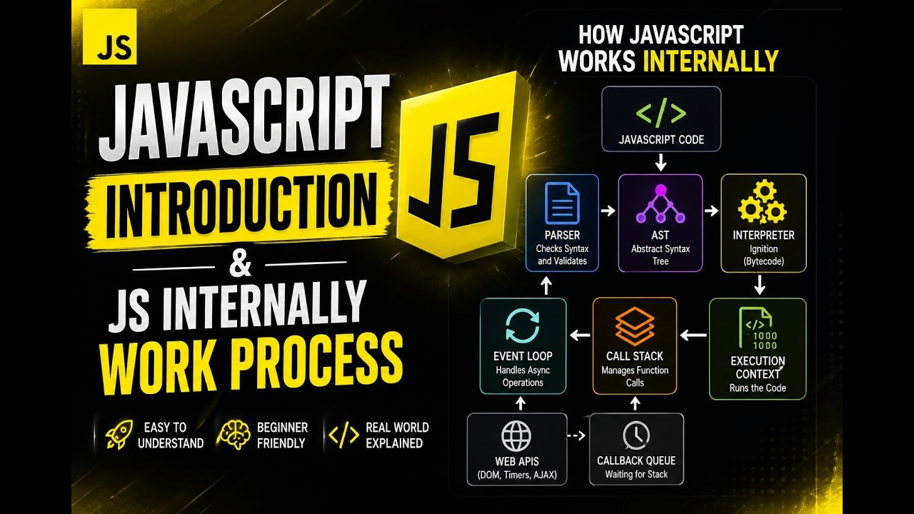 JavaScript Introduction | How JavaScript Works Internally Explained ...
