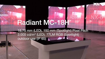 XL Video LED: Radiant MC-18 Hybrid
