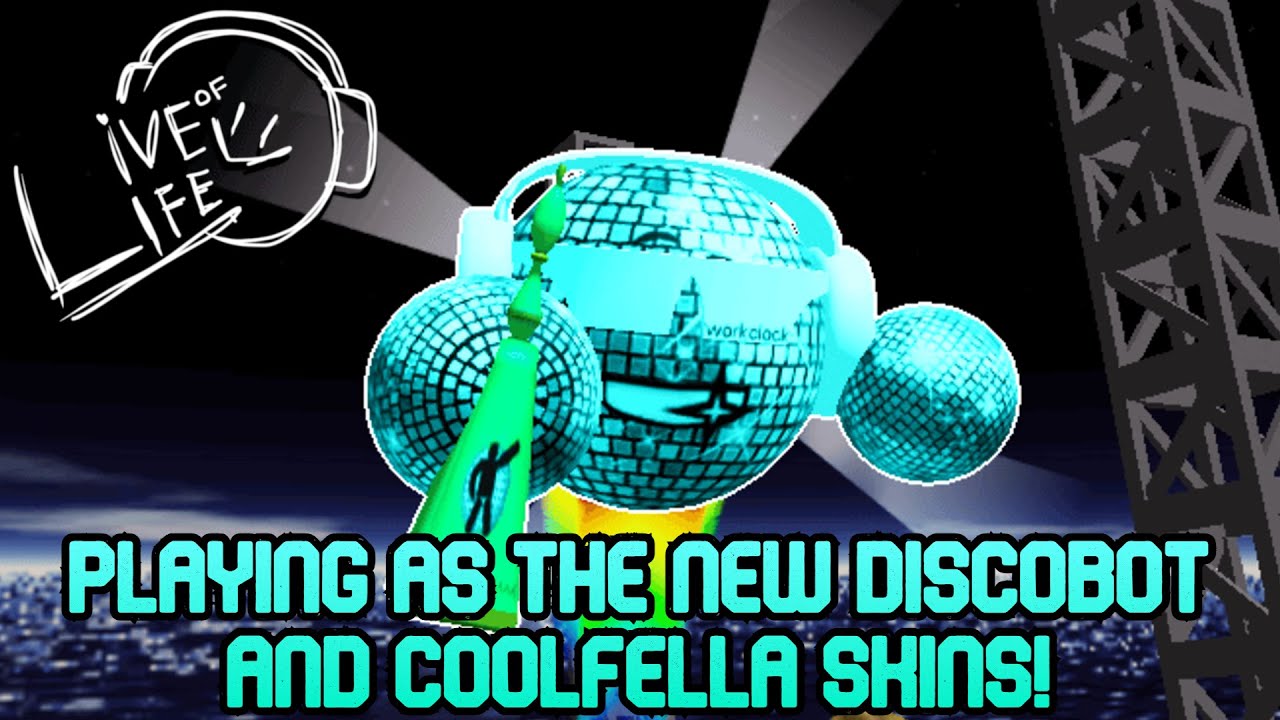 Играем за скины 1M EVENT в Live of Life! Игровой процесс Discobot и Coolfella