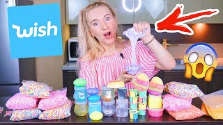 СЛАЙМЫ С САЙТА WISH 🙌 ОБЗОР ЛИЗУНОВ С КИТАЙСКОГО САЙТА SLIME FROM WISH.COM Fishbowl БАТТЕР