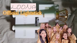 [UNBOXING] LOONA Official Lightstick 🌙