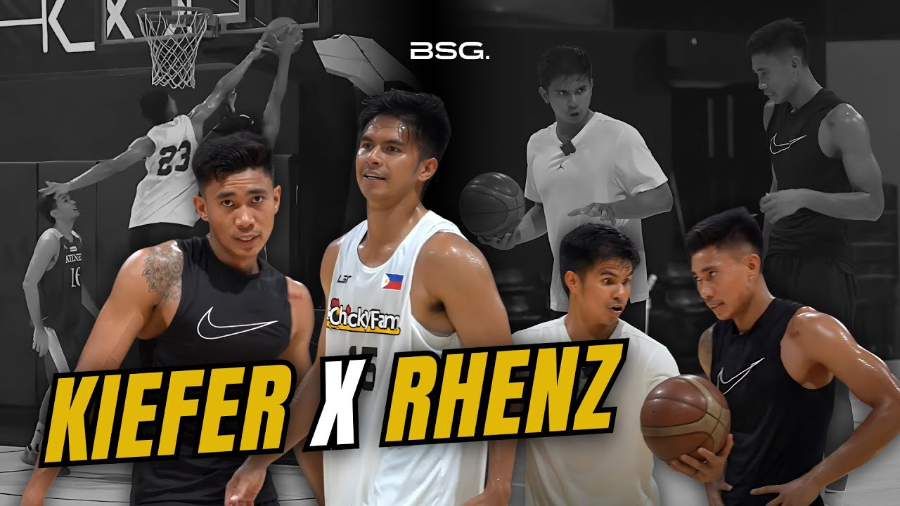 Kiefer Ravena x Rhenz Abando | Offseason Workout + Scrimmage vs Ateneo Men’s Team
