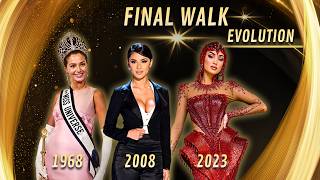 Miss Universe Final Walks 1965–2025 | 61 years of Farewell Moments👑✨