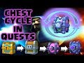 CHEST CYCLE IN QUESTS - CLASH ROYALE
