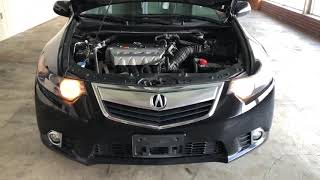 2011 Acura TSX Sport Wagon Cold Start And Idle
