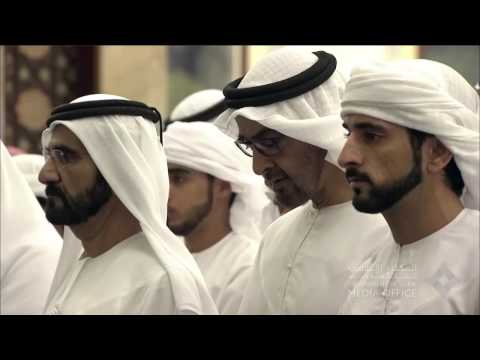 صلاة الجنازة وتشييع الشيخ راشد بن محمد بن راشد آل مكتوم