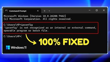 Fix Is Not Recognized as an Internal or External Command in Windows 11 / 10 - How To Fix CMD Error ✅