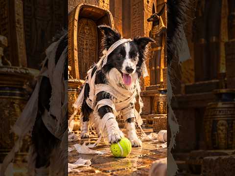 Sparky and Stella Halloween Songs  #bordercollies