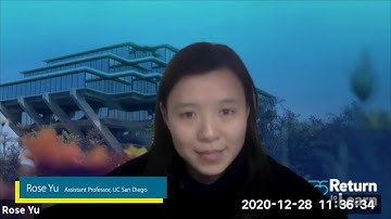Rose Yu | Looking Forward to 2021 | HDSI Faculty