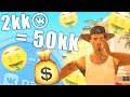 Купил 50кк вирт за VK Coin на Arizona RP в GTA SAMP