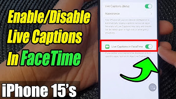 iPhone 15/15 Pro Max: How to Enable/Disable Live Captions In FaceTime