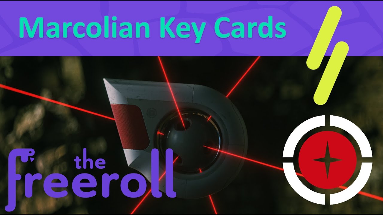 UPDATED Marcolian Key Cards  // The Freeroll // Parallel TCG