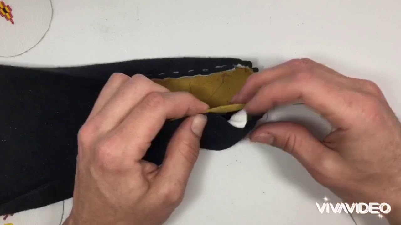 Moccasins construction 3 of 4