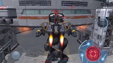 War Robots Test Server 3.7: Prototype Robot MERCURY Gameplay
