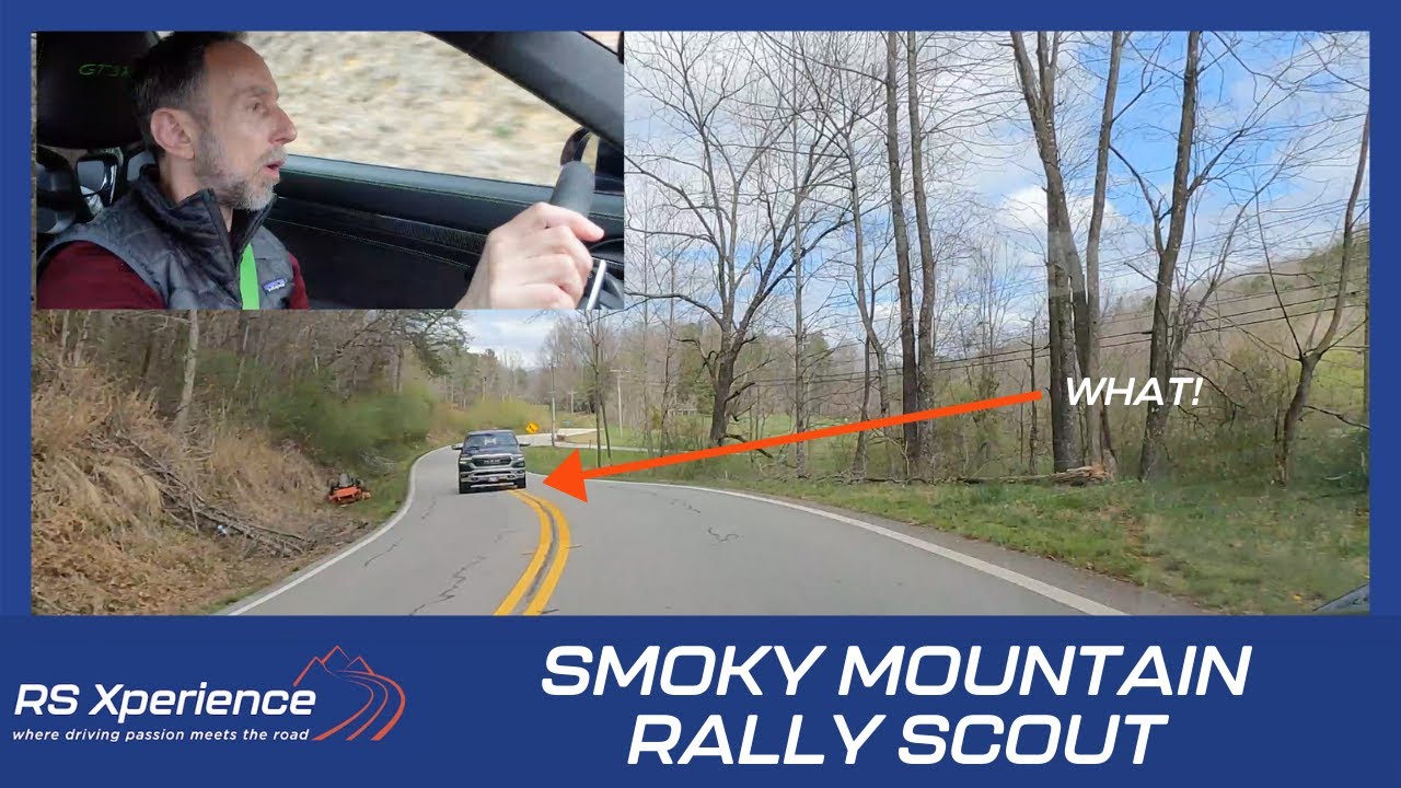 SMOKY MOUNTAIN ROUTE SCOUTING 2021 PART 1- RALLY DRIVING IN THE SMOKY MOUNTAINS
