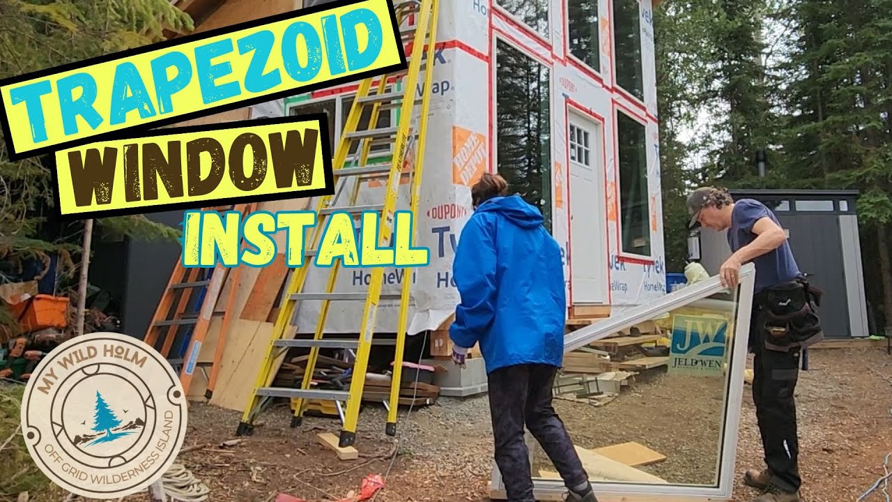 Our Off Grid Tiny Cabin Build Continues | MY WILD HOLM - S2 Ep16 - YouTube