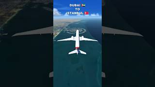Dubai to Istanbul #aviation #airplane #aircraft #shorts #viral