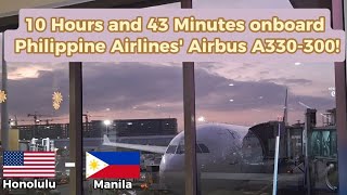 Flight Review | Philippine Airlines Airbus A330-300 [RP-C8783] Economy Class | Honolulu to Manila