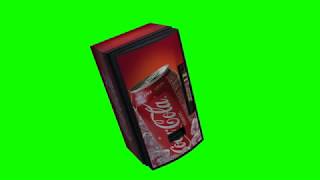 Free Hd Green Screen - Cocacola Machine 3D