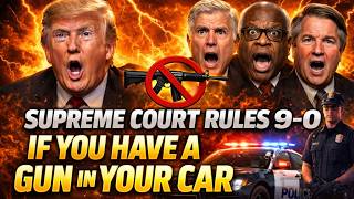 Supreme Court Rules 9–0 — If You Have a Gun in Your Car, You Need to See This