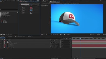 cap mockup template travelling in animated mockup  9DCFBWU