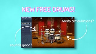 BEST FREE DRUM VST EVER🔥| BFD Player Walkthrough and Test