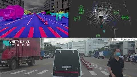 Demonstration of Semantic Segmentation for Autonomous Driving in Foxconn Shenzhen