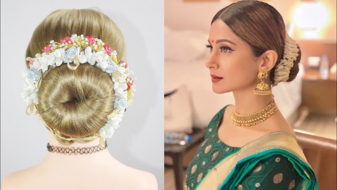 simple juda | jennifer winget hairstyle | juda hairstyle | bun hairstyle