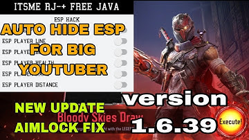 Call Of Duty Mobile | Hide Esp | For Big Youtuber No Root Need | ITSME RJC+ JAVA MOD MENU