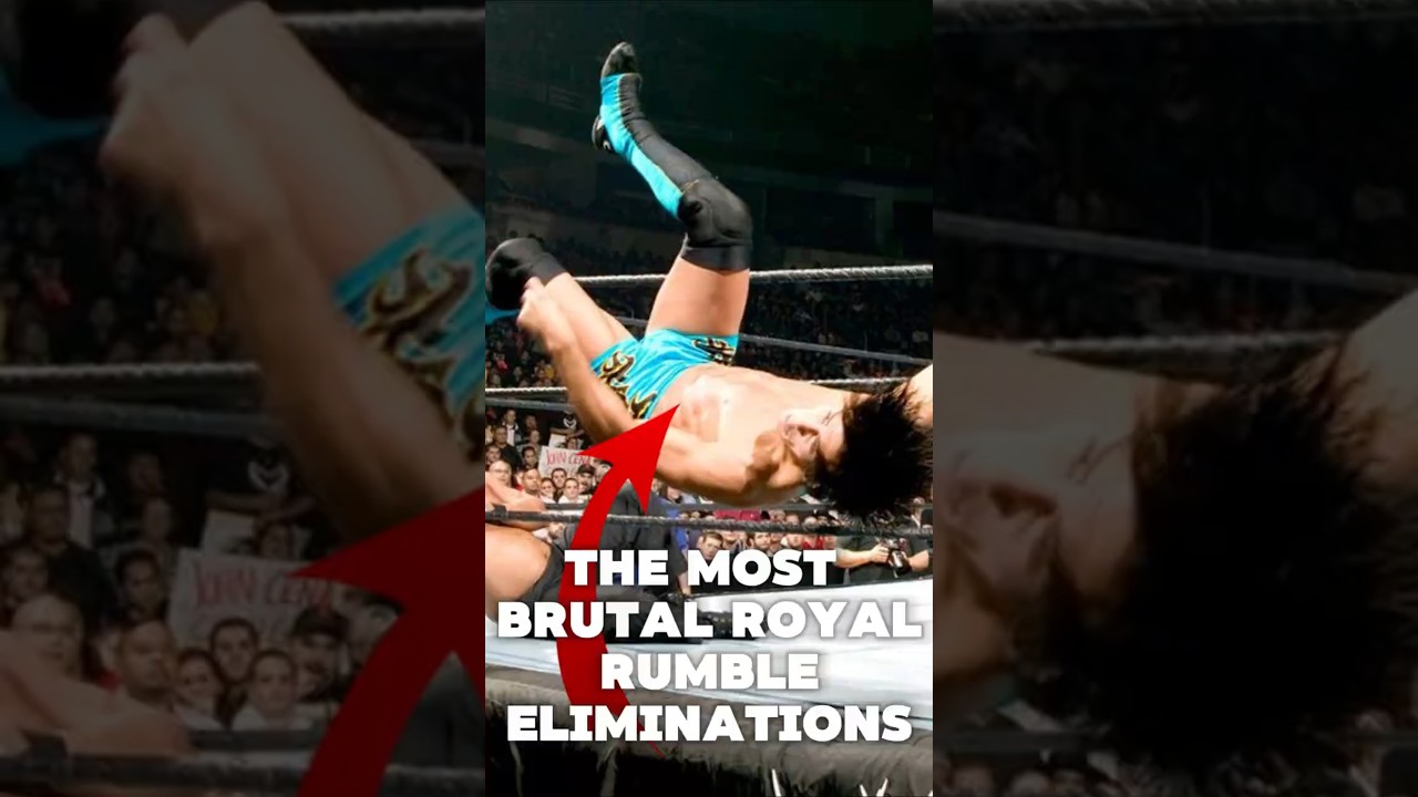 THE MOST BRUTAL Royal Rumble eliminations 