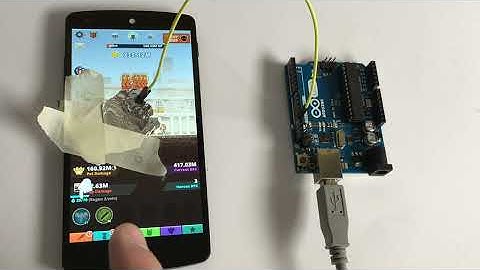 Arduino smart phone clicker - Quick tutorial