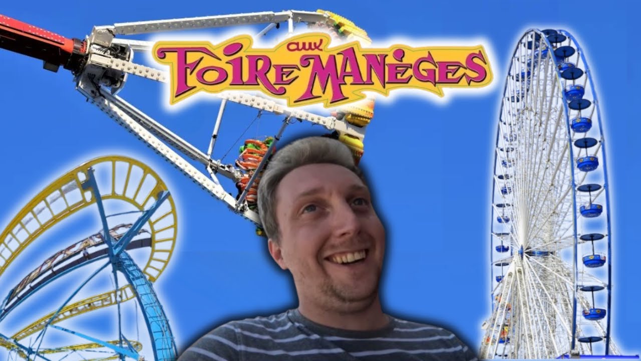 Une JOURNÉE à la FOIRE AUX MANÈGES de LILLE