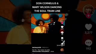 Mary Wilson & Don Cornelius 🕊️🕊️🔥Dancing “The Soul Train Line”🔥 #riplegends #shortvideo