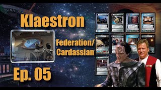 Star Trek CCG 1E Klaestron (Federation/Cardassian) - deckbuilding