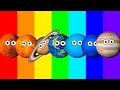 What color planet am i  planet sizes for baby  funny planet comparison for kid