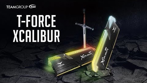 Team Group T-FORCE XCALIBUR - another great looking RAM!