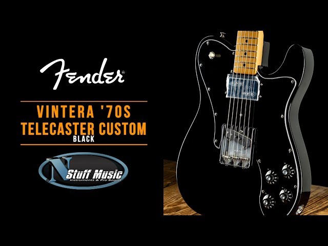 Электрогитара FENDER VINTERA '70s TELECASTER CUSTOM PFN FIESTA RED