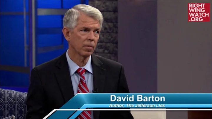 David Barton Says The Founding Fathers Used 'The Exact Language Of The Bible' In The Constitution