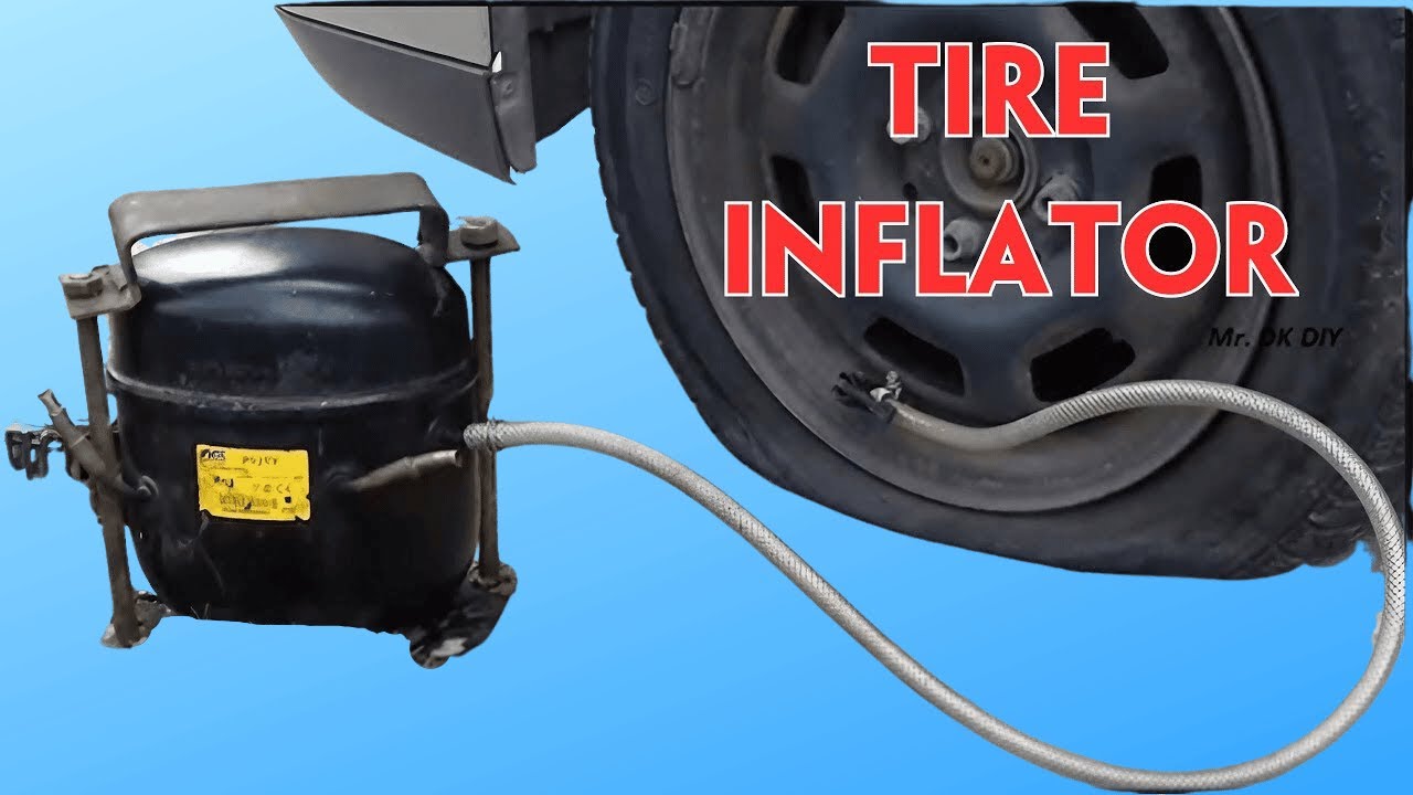 I turn fridge compressor into tire pump | Electronic ideas