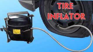 I Turn Fridge Compressor Into Tire Pump | Electronic Ideas