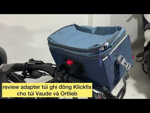 Video Best handlebar bag adapter Klickfix for Vaude and... - youtube