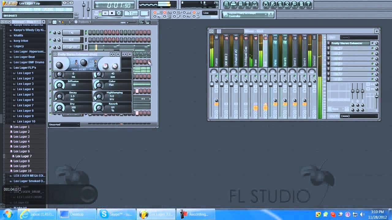 10 Free Lex Luger Beat FLPs