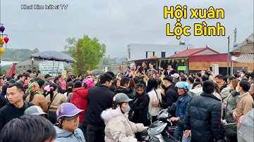 Hội xuân vùng cao chợ tình háng đắp Lộc Bình 30/1/2025 âm lịch đông vui