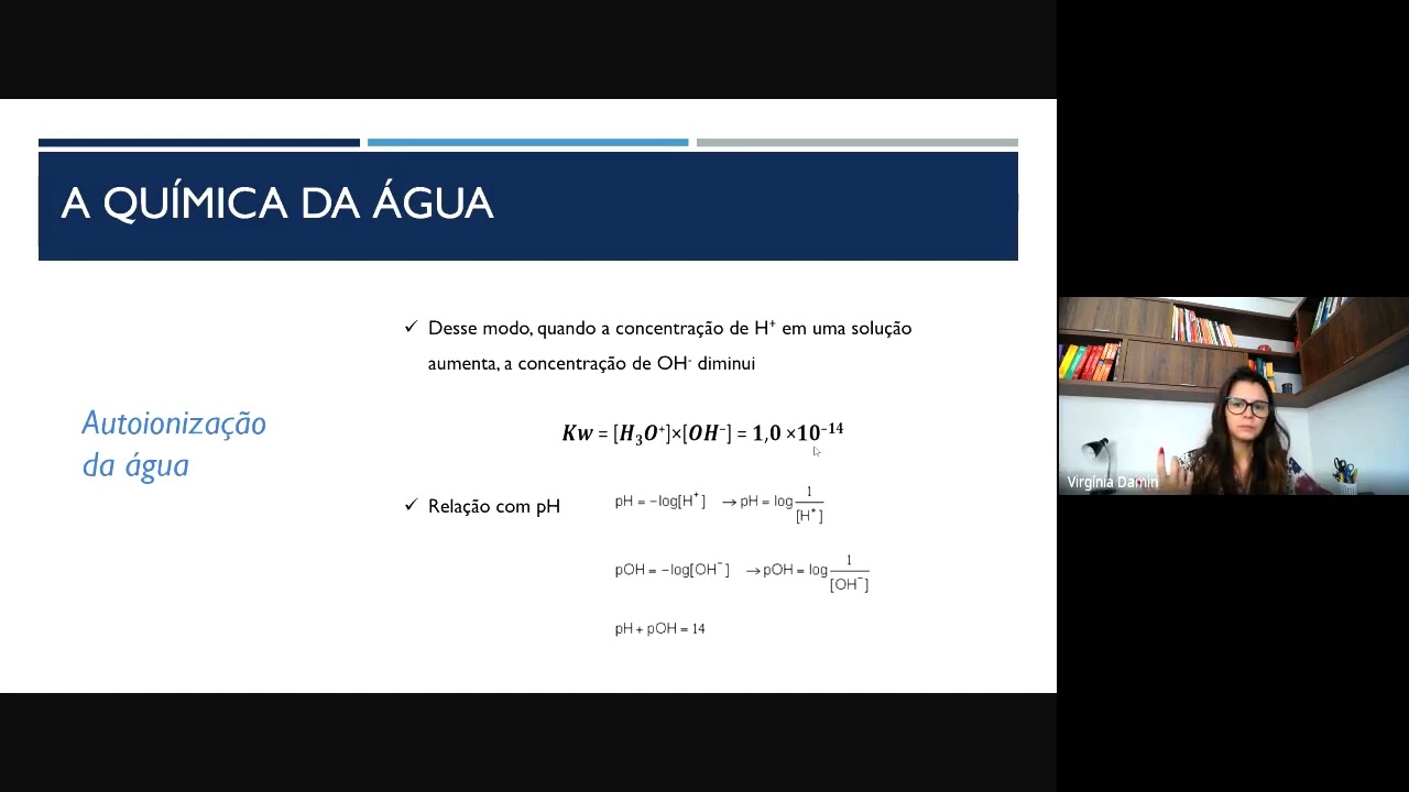 A química antes da química do solo - a química da água