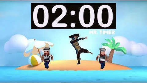 2 Minute Timer with Music for Kids, Classroom! 2 Minute Countdown with Alarm! Fun Timer 2 Minutes!