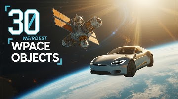 30 Weirdest Things Floating in Space - A Drifting Car And Forgotten History