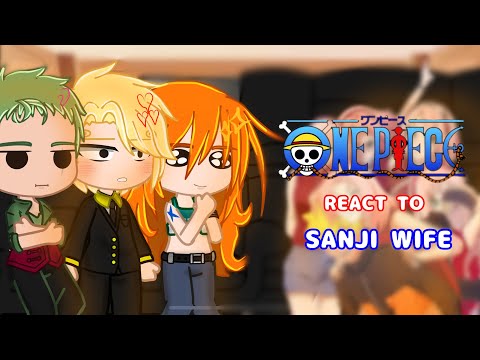 One Piece Reacts To Sanji S Girlfriend As Sakura Haruno Narusaku One Piece AU