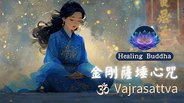 【金剛薩埵心咒】沉澱手盤版 1小時 ⚡ 不可思議淨化能量 | 感動女聲唱誦 | Vajrasattva